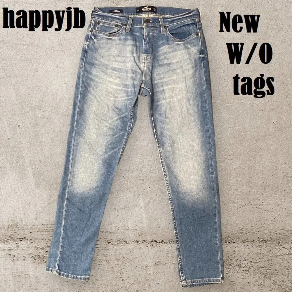 NWOT Hollister Taper Epic Flex Men's Denim Jeans 28 x 30 (#10)